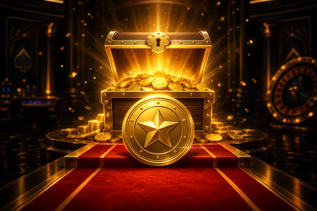 Peti harta karun emas bonus deposit pertama